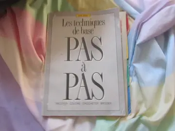 livre pas a pas couture tricot broderie