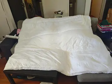 couette utilisée une seule fois