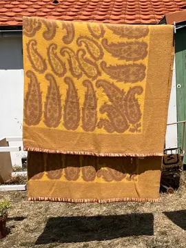 couverture de laine 190x200cm environ