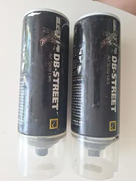 2 bombes de peinture aérosol DB-Street Dalbe