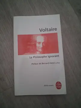 livre voltaire le philosophe ignorant