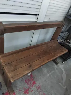 banc en bois