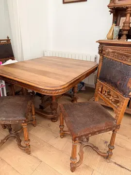 salle à manger en bois