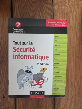 livre sécurité informatique