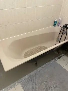 baignoire 170 x70 beige