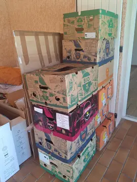 cartons de déménagement