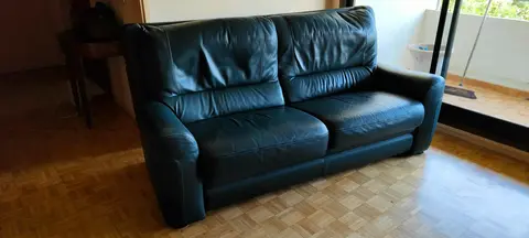 Canapé en cuir