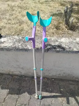 paire de béquilles enfant réglable