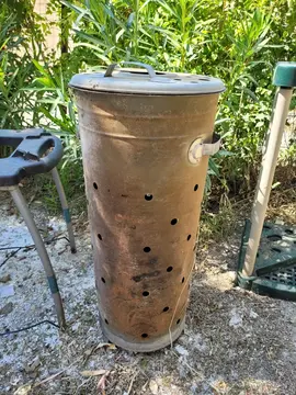 Baril d'incinérateur