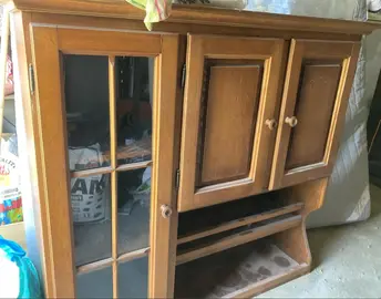 Meuble vitrine haut