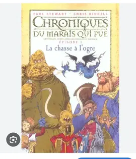 6 tomes livres jeunesse Chronique du marais qui pue
