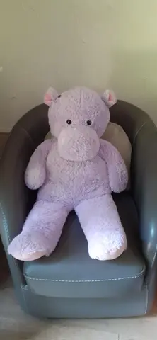 hippopotame peluche