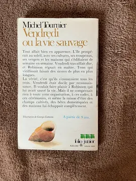 Livre - Vendredi ou la vie sauvage - Michel Tournier