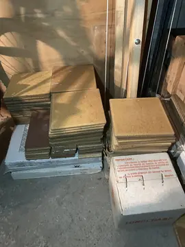 Tomettes + carrelage Gris+ beige+ plaintes