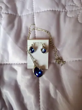 bijoux fantaisie bleu