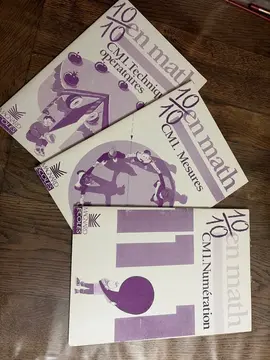 livres scolaires