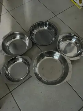Lot Bols Aluminium