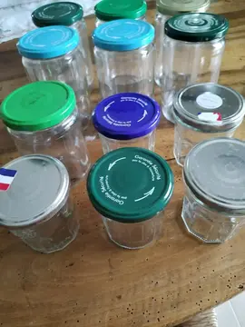 Bocaux hermétiques en verre