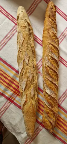 2 baguettes de pain