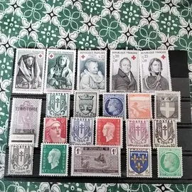 donne timbres francais neuf 1lot part envoie