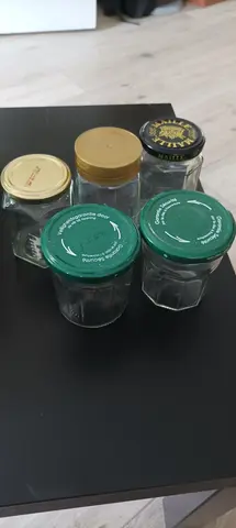 lot 1 de pots en verre