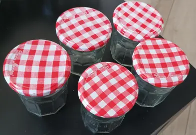 lot 3 de pots en verre