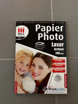 papier photo pour imprimante