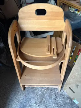 chaise enfant en bois evolutive