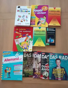livres/méthodes scolaires