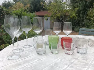 verres et bocaux