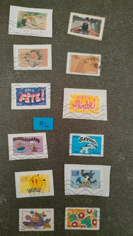 Timbres français lot AL