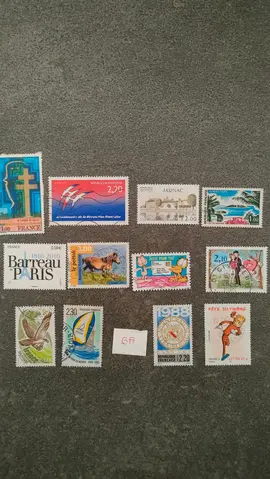 Timbres français lot BA
