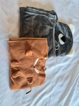 2 petits plaid pour enfant bas age