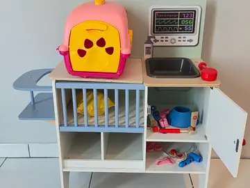 jouet bois veterinaire