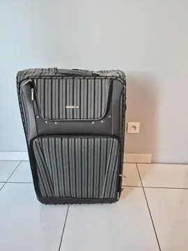 grande valise tissus