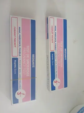 2 tests de grossesse