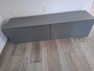 meuble à suspendre long 160cm ht 40cm prof37