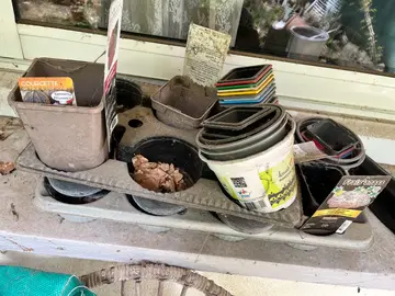 Pots en plastique