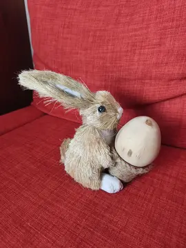 Lapin en paille
