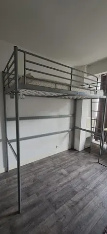 Lit mezzanine 1 personne + matelas