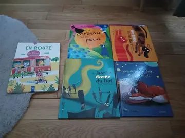 donne lot 5 livres
