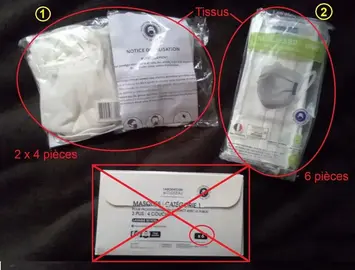 Masques de protection respiratoire