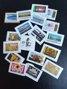 lot timbres France 2017