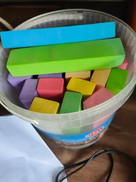 bloc en mousse à empiler