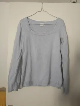 Pull bleu clair femme