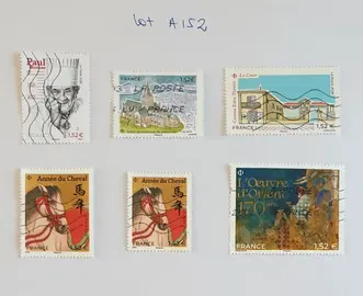 Lot A152 Timbres France 2026