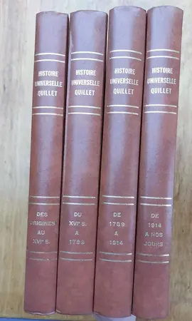 Histoire Universelle en 4 tomes