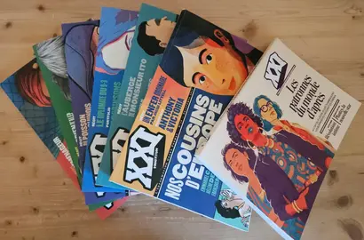 6 numéros de la revue XXI