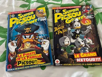 2 BD super picsou géant