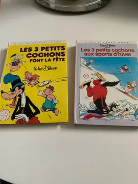 lot de 2 livres sur les 3 petits cochons